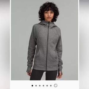 Lululemon Scuba Hoodie - Heathered Speckle Black